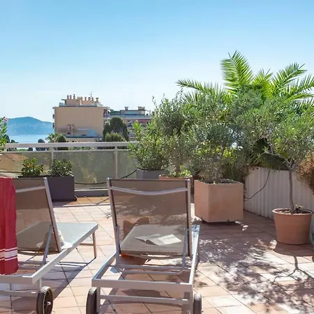 L1 Azurmer For 6 180 Panoramic Sea View A Terrce Parking דירה ניס