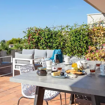 L1 Azurmer For 6 180 Panoramic Sea View A Terrce Parking ניס
