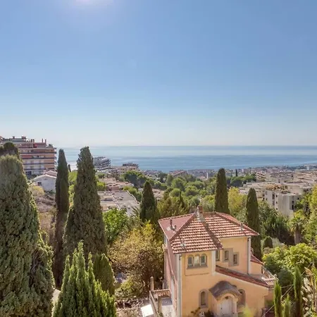L1 Azurmer For 6 180 Panoramic Sea View A Terrce Parking דירה ניס